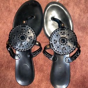 Black Jack Rogers sandals